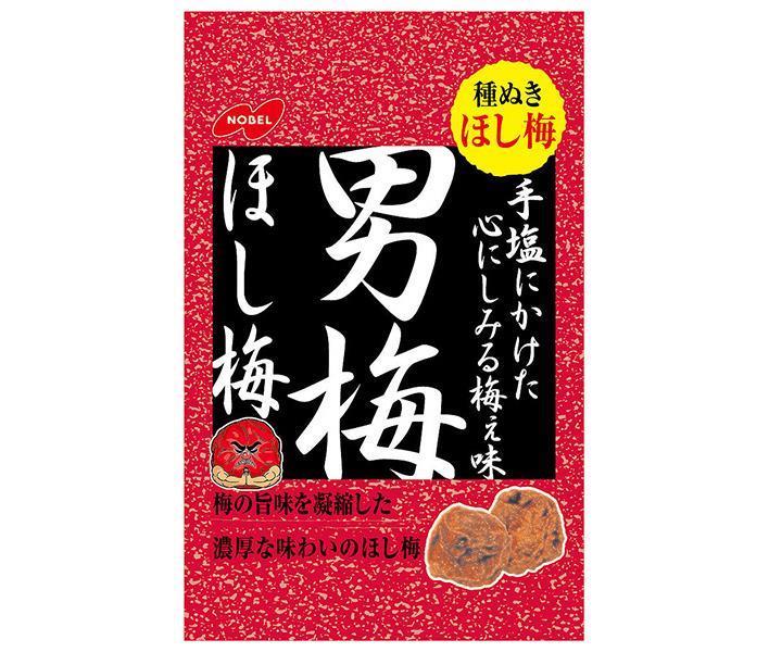 ノーベル製菓 男梅ほし梅 20g×6個入｜ 送料無料 お菓子 うめ 袋