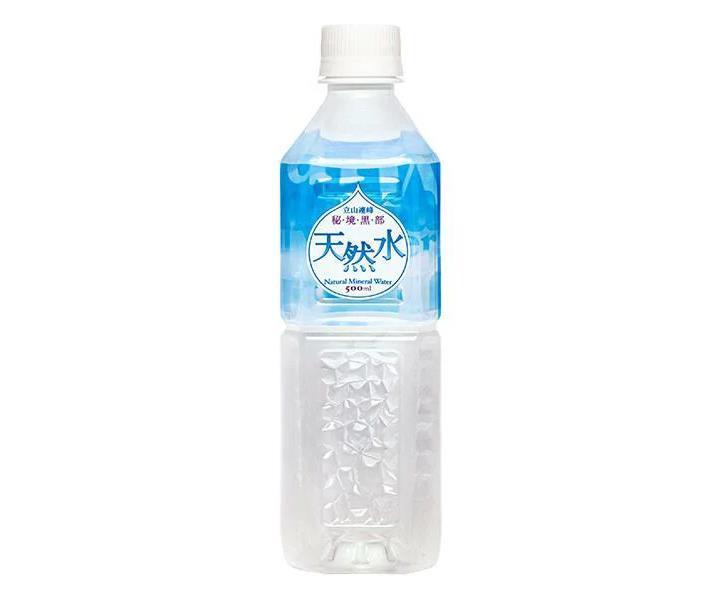 日本薬剤 秘境黒部 天然水 500mlペッ