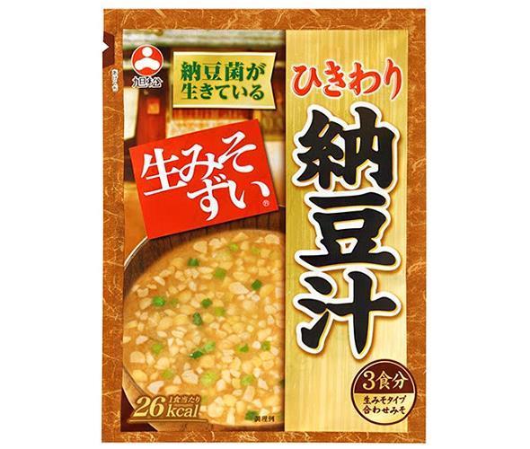 旭松 袋入生みそずい ひきわり納豆汁3食 46.5g×10袋