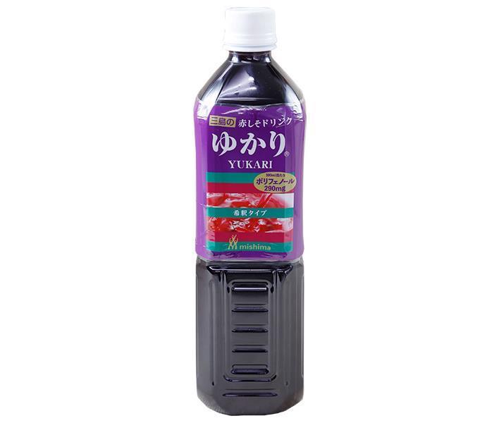 三島食品 赤しそドリンク ゆかり 900mlペットボトル×6本入｜ 送料無料 シソ しそ ドリンク ゆかり 紫蘇のサムネイル