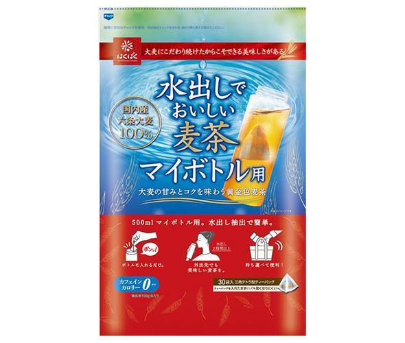 はくばく 水出しでおいしい麦茶 マイボトル用 300g(10g×30袋)×6袋入｜ 送料無料 六条大麦 ティーバッグ お茶 茶飲料 水出し