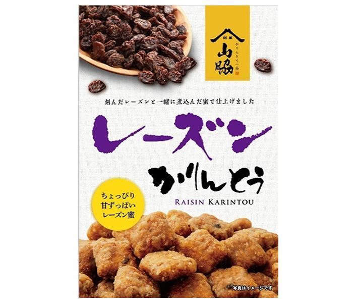 【送料無料・メーカー/問屋直送品・代引不可】山脇製菓 レーズンかりんとう 105g×12袋入｜ 和菓子 かりんとう レーズン