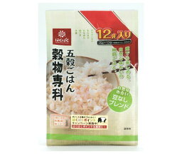 はくばく 穀物専科 300g(25gx12)×6袋入×(2ケース)｜ 送料無料 五穀 ごはん 一般食品