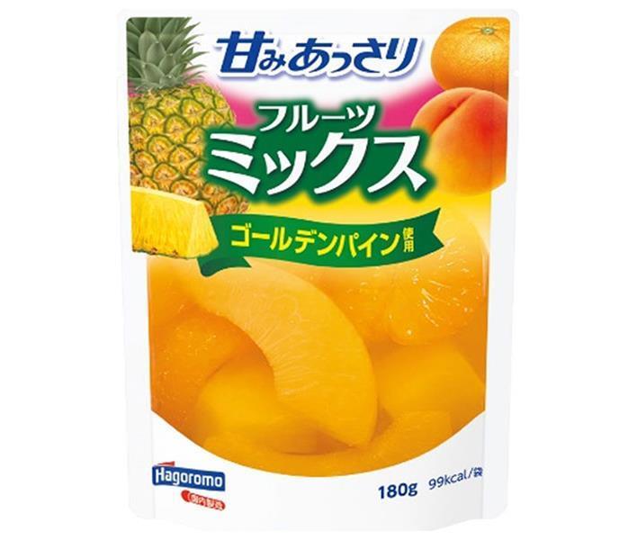 はごろもフーズ 甘みあっさり ミックス 180gパウチ×6袋入×(2ケース)｜ 送料無料 フルーツ 果物 ミカン ..