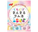 【送料無料・メーカー/問屋直送品・代引不可】ノーベル製菓 まんまるラムネ 80g×6袋入｜ お菓子 ラムネ 袋