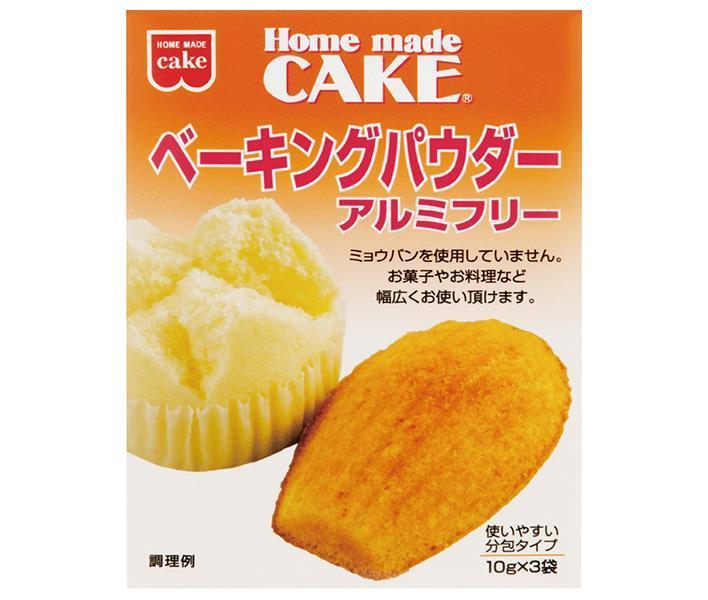 共立食品 ベーキングパウダー アルミフリー 30g(10g×3袋)×10箱入×(2ケース)｜ 送料無料 一般食品 袋 製..