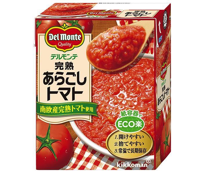 デルモンテ 完熟あらごしトマト 388g紙パック×12個入×(2ケース)｜ 送料無料 ケチャップ 調味料 とまとのサムネイル