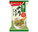 アマノフーズ フリーズドライ 旨だし のりスープ 10食×6箱入| 送料無料 一般食品 インスタント食品 スープ