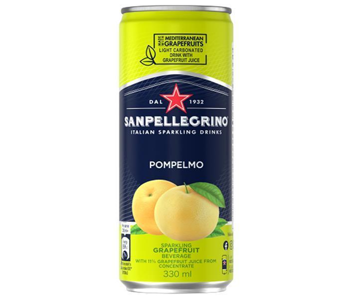 日仏貿易 サンペレグリノ ポンペルモ(グレープフルーツ) 330ml缶×24本入｜ 送料無料 炭酸飲料 果実飲料 フルーツ 缶のサムネイル