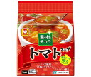 東洋水産 マルちゃん 素材のチカラ トマトスープ (8.1g×5食)×6袋入| 送料無料 インスタント トマト フリーズドライ スープ