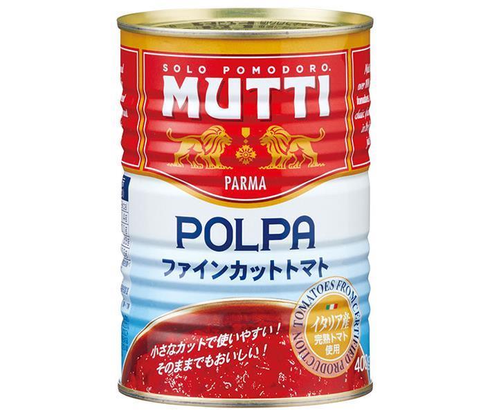 ムッティ MUTTI ファインカットトマト 400g缶×12個入×(2ケース)｜ 送料無料 一般食品 トマト 缶詰 MUTTI