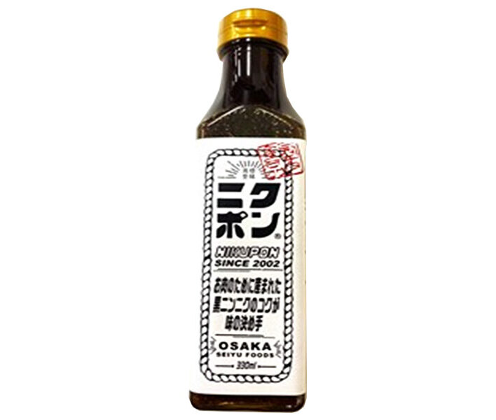 楽天ドリンクマーケット西友フーズ ニクポン 330ml×12本入｜ 送料無料 一般食品 調味料 ポン酢 ぽん酢