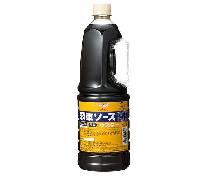 ハグルマ JAS標準 ウスターソース 1.8Lペットボトル×6本入×(2ケース)｜ 送料無料 調味料 業務用 ソース