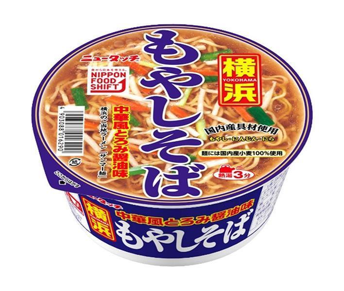 ヤマダイ ニュータッチ 横浜もやしそば 92g×12個入｜ 送料無料 一般食品 インスタント食品 カップラーメン 醤油ラーメン