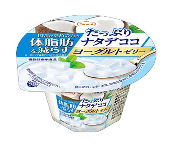 たらみ Tarami 体脂肪を減らす ナタデココヨーグルトゼリー 230g×24(6×4)個入｜ 送料無料 ゼリー ナタデココ おやつ