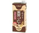 九州乳業 みどり豆乳飲料 麦芽コーヒー 1000ml紙パック×6本入×(2ケース)｜ 送料無料 豆乳 乳性飲料 珈琲