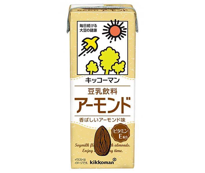 キッコーマン 豆乳飲料 アーモンド 200ml紙パック×18本入｜ 送料無料 豆乳 キッコーマン アーモンド 20..