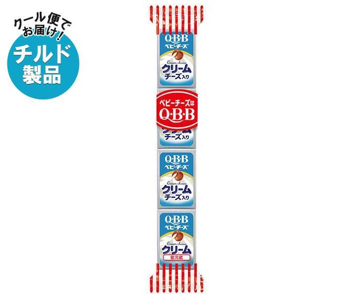 楽天ドリンクマーケット【チルド（冷蔵）商品】QBB クリームチーズ入りベビー 54g（4個）×25個入｜ 送料無料 チルド チーズ 六甲バター プロセスチーズ