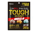 カバヤ タフグミMEGA 203g×6袋入| 送料無料 お菓子 グミ 袋 TOUGH 高弾力大粒サワー