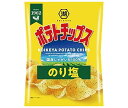 コイケヤ ポテトチップス のり塩 60g×12袋入｜ 送料無料 お菓子 スナック菓子 のりしお ポテチ