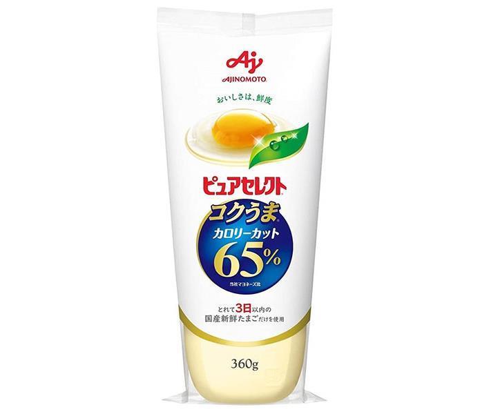 味の素 ピュアセレクト コクうま65%カロリーカット 360g×24本入｜ 送料無料 調味料 食品 マヨネーズ