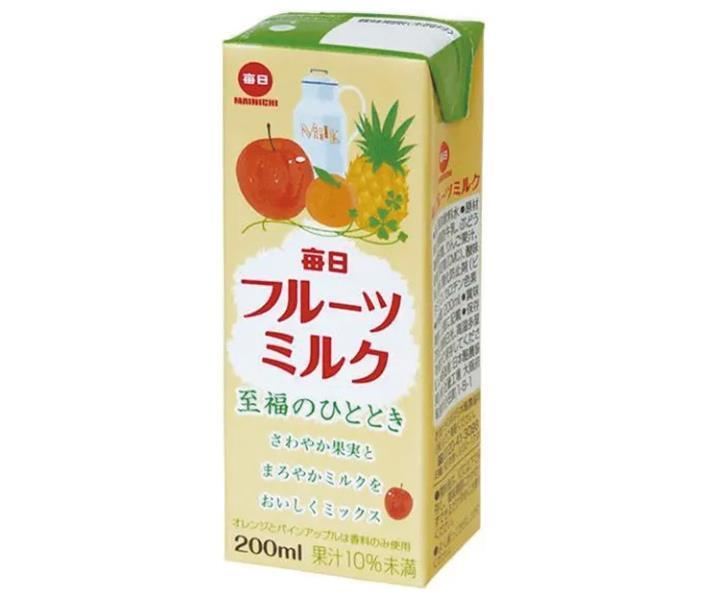 毎日牛乳 毎日フルーツミルク 200ml紙パック...の商品画像