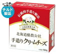 【チルド(冷蔵)商品】毎日牛乳 手造りクリームチーズ 100g×6箱入×(2ケース)｜ 送料無料 チルド商品 チーズ 乳製品