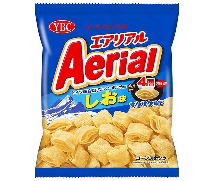 ヤマザキビスケット エアリアル しお味 65g×12袋入｜ 送料無料 お菓子 Aerial スナック菓子 しお 塩