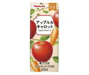 ヤクルト きになる野菜 アップル&キャロット 200ml紙パック×24本入×(2ケース)| 送料無料 野菜 果汁 野菜ジュース 紙パック