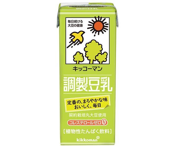 JANコード:4930726100219 原材料 大豆(カナダ又はアメリカ)(分別生産流通管理済み)、砂糖、米油、天日塩/乳酸カルシウム、乳化剤、糊料(カラギナン)、香料 栄養成分 (200mlあたり)熱量111kcal、たんぱく質7.0g、脂質7.2g(飽和脂肪酸1.12g)、コレステロール0mg、炭水化物4.8g(糖質4.4g、食物繊維0.4g)、食塩相当量0.42g、カリウム329mg、カルシウム109mg、マグネシウム42mg、鉄0.9mg、レシチン324mg、大豆サポニン77mg、イソフラボン45mg 内容 カテゴリ:豆乳・乳性飲料、豆乳飲料、紙パックサイズ:170〜230(g,ml) 賞味期間 (メーカー製造日より)180日 名称 調製豆乳 保存方法 直射日光を避け、涼しい場所に保存してください。 備考 製造者:キッコーマンソイフーズ株式会社東京都港区西新橋2-1-1 ※当店で取り扱いの商品は様々な用途でご利用いただけます。 御歳暮 御中元 お正月 御年賀 母の日 父の日 残暑御見舞 暑中御見舞 寒中御見舞 陣中御見舞 敬老の日 快気祝い 志 進物 内祝 %D御祝 結婚式 引き出物 出産御祝 新築御祝 開店御祝 贈答品 贈物 粗品 新年会 忘年会 二次会 展示会 文化祭 夏祭り 祭り 婦人会 %Dこども会 イベント 記念品 景品 御礼 御見舞 御供え クリスマス バレンタインデー ホワイトデー お花見 ひな祭り こどもの日 %Dギフト プレゼント 新生活 運動会 スポーツ マラソン 受験 パーティー バースデー よく一緒に購入されている商品カゴメ 野菜一日これ一本 200ml紙パック×3,060円サトウ食品 サトウのごはん 新潟県産コシヒカリ3,423円類似商品はこちらキッコーマン 調製豆乳 200ml紙パック×13,695円キッコーマン 低糖質 調製豆乳 200ml紙パ2,231円キッコーマン おいしい無調整豆乳 200ml紙2,231円キッコーマン 調製豆乳 500ml紙パック×12,516円キッコーマン 低糖質 調製豆乳 200ml紙パ3,695円キッコーマン おいしい無調整豆乳 200ml紙3,695円キッコーマン 特濃調製豆乳 200ml紙パック2,231円キッコーマン 豆乳飲料 マンゴー 200ml紙2,231円キッコーマン 豆乳飲料 メロン 200ml紙パ2,231円新着商品はこちら2024/5/17桃屋 梅ごのみ スティック 64g×6個入｜ 2,445円2024/5/17桃屋 フライドにんにく バター味 40g瓶×62,801円2024/5/17桃屋 フライドにんにく こしょう味 40g瓶×2,801円ショップトップ&nbsp;&gt;&nbsp;カテゴリトップ&nbsp;&gt;&nbsp;ドリンク&nbsp;&gt;&nbsp;紙パック&nbsp;&gt;&nbsp;豆乳飲料ショップトップ&nbsp;&gt;&nbsp;カテゴリトップ&nbsp;&gt;&nbsp;ドリンク&nbsp;&gt;&nbsp;紙パック&nbsp;&gt;&nbsp;豆乳飲料2024/05/17 更新 よく一緒に購入されている商品カゴメ 野菜一日これ一本 200ml紙パック×3,060円サトウ食品 サトウのごはん 新潟県産コシヒカリ3,423円類似商品はこちらキッコーマン 調製豆乳 200ml紙パック×13,695円キッコーマン 低糖質 調製豆乳 200ml紙パ2,231円キッコーマン おいしい無調整豆乳 200ml紙2,231円新着商品はこちら2024/5/17桃屋 梅ごのみ スティック 64g×6個入｜ 2,445円2024/5/17桃屋 フライドにんにく バター味 40g瓶×62,801円2024/5/17桃屋 フライドにんにく こしょう味 40g瓶×2,801円