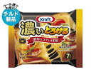 【チルド(冷蔵)商品】森永乳業 KRAFT(クラフト) 濃いとろけるスライス(7枚入り) 112g×12袋入｜ 送料無料 チーズ プロセスチーズ 乳製品 トッピング