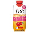 森永乳業 TBC コラーゲン アップル 330ml紙パック×12本入×(2ケース)｜ 送料無料 りんご tbc ヒアルロン酸 低カロリー コラーゲン