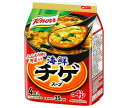 味の素 クノール海鮮チゲ スープ 4食入 37.6g×10袋入×(2ケース)| 送料無料 スープ インスタント フリーズドライ