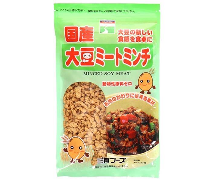 三育フーズ 国産大豆ミートミンチ 90g×15袋入×(2ケース)| 送料無料 一般食品 大豆 惣菜 ミート ミンチ