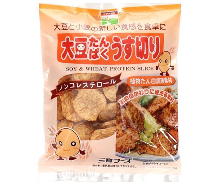 三育フーズ 大豆たんぱくうす切り 90g×15袋入×(2ケース)｜ 送料無料 一般食品 大豆 惣菜 たんぱく