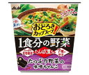 アサヒグループ食品 おどろき野菜 1食分の野菜 たっぷり野菜の味噌ちゃんこ 23.8g×6個入×(2ケース)｜ 送料無料 インスタント スープ ちゃんこ 野菜