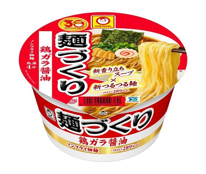 東洋水産 マルちゃん 麺づくり 鶏ガラ醤油 97g×12個入...