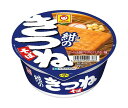 東洋水産 マルちゃん 紺のきつねそば(西向け) 88g×12個入| 送料無料 カップ麺 インスタント食品 蕎麦 即席めん