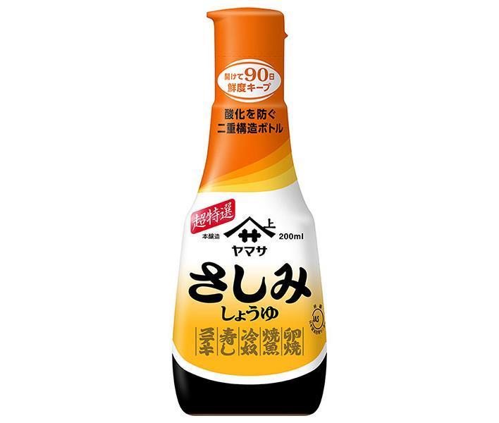ヤマサ醤油 さしみしょうゆ 200mlボトル×12本入×(2ケース)｜ 送料無料 一般食品 調味料 醤油 刺身 濃口 こいくちのサムネイル