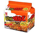 明星食品 鉄板焼そば 5食パック×6袋入｜ 送料無料 インスタント食品 即席麺 袋めん 焼きそば