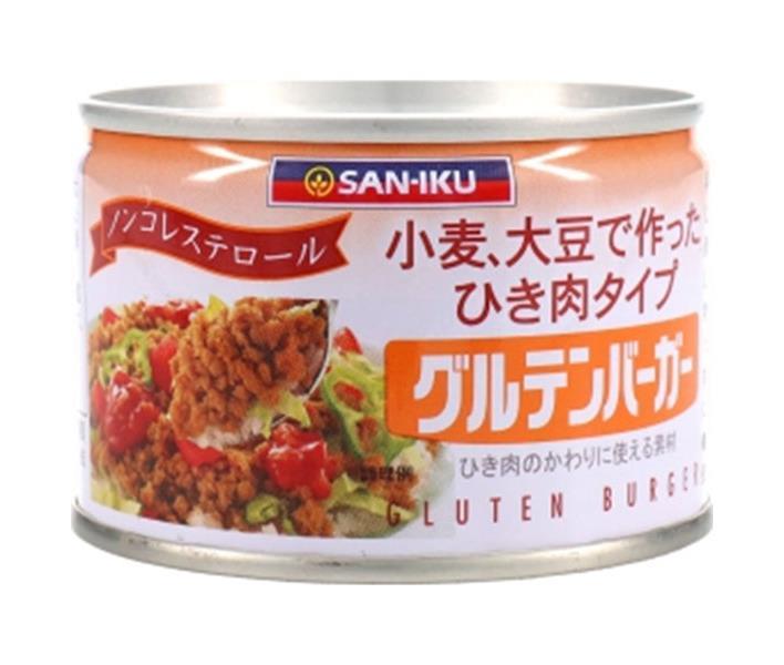 三育フーズ グルテンバーガー小 180g×24個入×(2ケース)｜ 送料無料 一般食品 大豆 惣菜 グルテン バー..