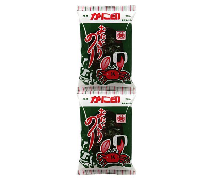 木村海苔 かに印 おにぎりのり 7切6枚10P 10個入｜ 送料無料 海苔 おにぎり ごはん ご飯 ごはんのおとも 国産