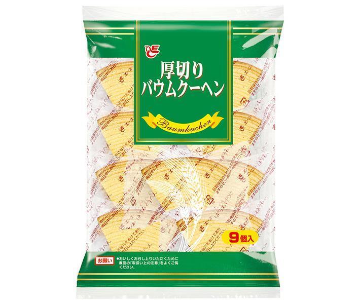 【送料無料・メーカー/問屋直送品・代引不可】エースベーカリー 厚切りバウムクーへン 9個×9袋入｜ お菓子 おやつ バームクーヘン