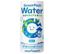 ポッカサッポロ Green Pack Water 195gカートカン×30本入| 送料無料 ミネラルウォーター エコ 水