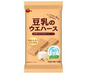 ブルボン 豆乳のウエハース (2枚×8袋)×12(6×2)袋入｜ 送料無料 豆乳 ウエハース お菓子 きなこ イソフラボン