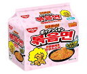 日清食品 日清焼そば ポックンミョン 韓国風甘辛カルボ 5食パック×6個入｜ 送料無料 焼そば 日清 インスタント 袋麺 即席