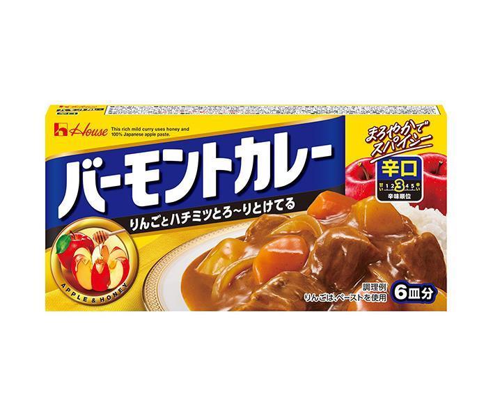 JANコード:4902402853856 原材料 食用油脂(牛脂豚脂混合油(国内製造)、パーム油)、小麦粉、食塩、砂糖、でんぷん、カレーパウダー、脱脂大豆、トマトパウダー、香辛料、ポークエキス、粉末ソース、酵母エキス、はちみつ、バナナペースト、ガーリックパウダー、ローストオニオンパウダー、オニオンパウダー、玉ねぎエキス、バターミルクパウダー、粉乳小麦粉ルウ、りんごペースト、しょう油加工品、トマトエキス、チキンエキス、クリーミングパウダー、脱脂粉乳、チーズパウダー、ぶどう糖、全粉乳、ホエイパウダー、調味油、粉末油脂/調味料(アミノ酸等)、着色料(カラメル、パプリカ色素)、乳化剤、酸味料、香料、香辛料抽出物、(一部に乳成分・小麦・大豆・鶏肉・バナナ・豚肉・りんごを含む) 栄養成分 (1皿あたり)エネルギー101kcal、たんぱく質1.3g、脂質7.1g、炭水化物8.0g、食塩相当量2.1g 内容 カテゴリ：一般食品、ルウ、カレーサイズ:165以下(g,ml) 賞味期間 (メーカー製造日より)19ヶ月 名称 カレールウ 保存方法 直射日光を避け、湿気が少なく涼しい場所で保存してください。 備考 製造者:ハウス食品株式会社大阪府東大阪市御厨栄町1-5-7 ※当店で取り扱いの商品は様々な用途でご利用いただけます。 御歳暮 御中元 お正月 御年賀 母の日 父の日 残暑御見舞 暑中御見舞 寒中御見舞 陣中御見舞 敬老の日 快気祝い 志 進物 内祝 %D御祝 結婚式 引き出物 出産御祝 新築御祝 開店御祝 贈答品 贈物 粗品 新年会 忘年会 二次会 展示会 文化祭 夏祭り 祭り 婦人会 %Dこども会 イベント 記念品 景品 御礼 御見舞 御供え クリスマス バレンタインデー ホワイトデー お花見 ひな祭り こどもの日 %Dギフト プレゼント 新生活 運動会 スポーツ マラソン 受験 パーティー バースデー 類似商品はこちらハウス食品 バーモントカレー 辛口 115g×3,294円ハウス食品 バーモントカレー 辛口 230g×8,672円ハウス食品 バーモントカレー 辛口 230g×4,719円ハウス食品 THE CURRY ザ・カリー 辛9,212円ハウス食品 バーモントカレー 甘口 115g×5,821円ハウス食品 THE CURRY ザ・カリー 辛4,989円ハウス食品 バーモントカレー 中辛 115g×5,821円ハウス食品 バーモントカレー 甘口 115g×3,294円ハウス食品 ジャワカレー 辛口 185g×108,888円新着商品はこちら2024/5/17桃屋 梅ごのみ スティック 64g×6個入｜ 2,445円2024/5/17桃屋 フライドにんにく バター味 40g瓶×62,801円2024/5/17桃屋 フライドにんにく こしょう味 40g瓶×2,801円ショップトップ&nbsp;&gt;&nbsp;カテゴリトップ&nbsp;&gt;&nbsp;メーカー&nbsp;&gt;&nbsp;ハ行&nbsp;&gt;&nbsp;ハウス食品&nbsp;&gt;&nbsp;その他ショップトップ&nbsp;&gt;&nbsp;カテゴリトップ&nbsp;&gt;&nbsp;メーカー&nbsp;&gt;&nbsp;ハ行&nbsp;&gt;&nbsp;ハウス食品&nbsp;&gt;&nbsp;その他2024/05/17 更新 類似商品はこちらハウス食品 バーモントカレー 辛口 115g×3,294円ハウス食品 バーモントカレー 辛口 230g×8,672円ハウス食品 バーモントカレー 辛口 230g×4,719円新着商品はこちら2024/5/17桃屋 梅ごのみ スティック 64g×6個入｜ 2,445円2024/5/17桃屋 フライドにんにく バター味 40g瓶×62,801円2024/5/17桃屋 フライドにんにく こしょう味 40g瓶×2,801円