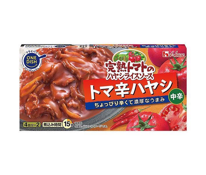 ハウス食品 完熟トマトのハヤシライスソース トマ辛ハヤシ 151g×10箱入×(2ケース)｜ 送料無料 一般食品 シチュー ハヤシ トマト ルウ