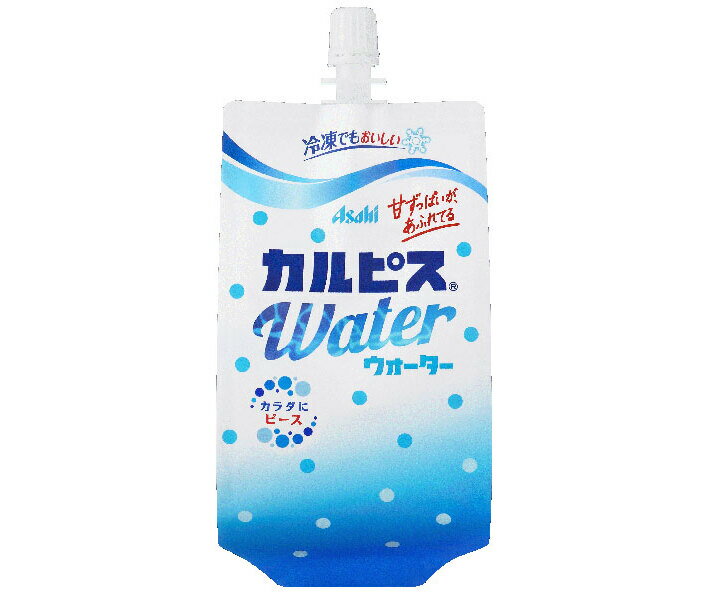 アサヒ飲料 カルピスウォーター 300gパウチ×30本入×(2ケース)｜ 送料無料 乳性 乳酸飲料 パウチ 熱中症対策 乳酸菌