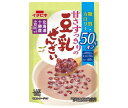 イチビキ 甘さすっきりの糖質カロリー50％オフ 豆乳ぜんざい 150g×20袋入｜ 送料無料 ぜんざい レトルト 糖質 カロリー デザート